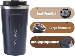 Stainless Steel Coffee Cup With Temperature Display